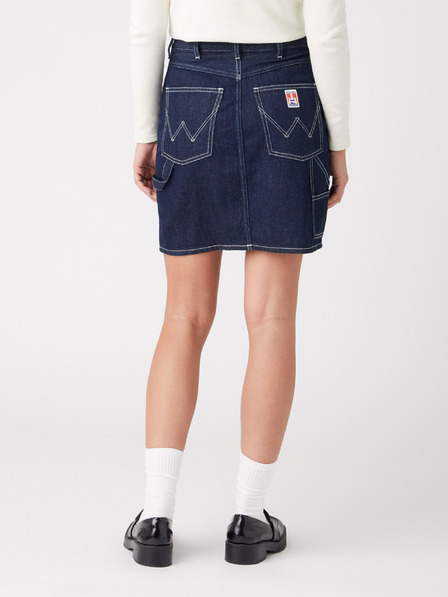 Wrangler Gonna di jeans da donna blu scuro Wrangler