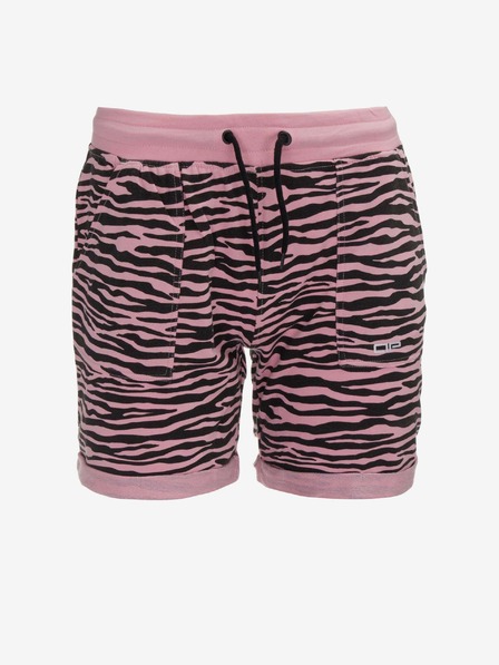ALPINE PRO Pantaloncini da tuta rosa fantasia da donna ALPINE PRO Lonia