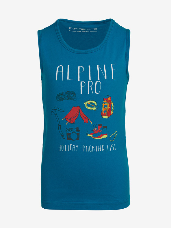 ALPINE PRO Maglietta blu per bambini ALPINE PRO ONOLO