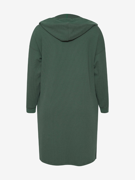 Fransa Abito Fransa verde con cappuccio