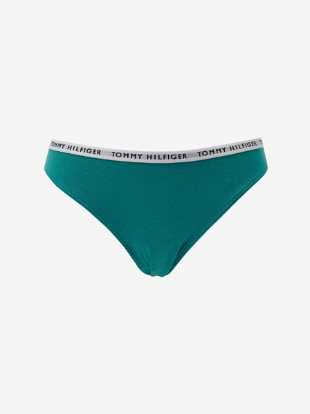 Tommy Hilfiger Underwear Set di tre slip in colore azzurro, rosso e verde Tommy Hilfiger Lingerie