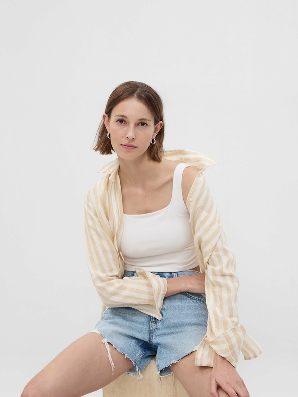 GAP Camicia in lino boyfriend GAP