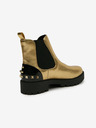 Desigual Biker Gold Ankle boots