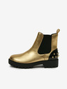 Desigual Biker Gold Ankle boots