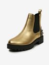 Desigual Biker Gold Ankle boots