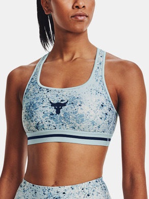 Under Armour UA Project Rock Bra Printed Sport Bra