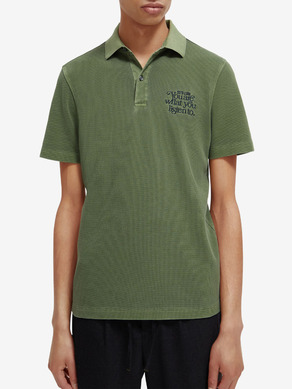 Scotch & Soda Garment Dye Polo Shirt