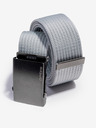 Ombre Clothing Cintura in tessuto grigio chiaro da uomo A376
