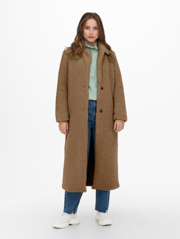 ONLY Britt Teddy Coat Marone