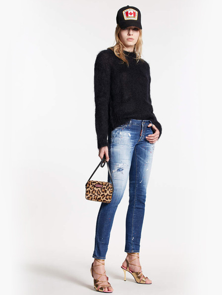 DSQUARED2 Jeans slim fit blu da donna DSQUARED2