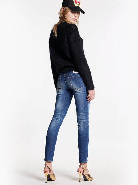 DSQUARED2 Jeans slim fit blu da donna DSQUARED2