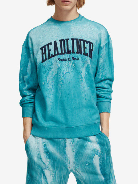 Scotch & Soda Felpa Scotch & Soda blu da uomo