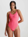 Calvin Klein Underwear	 Monogram-Scoop Back One Piece One-piece Swimsuit