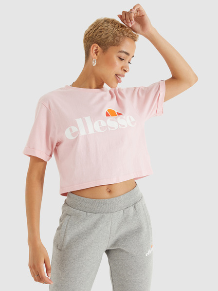 Ellesse Crop top Ellesse Alberta rosa chiaro da donna