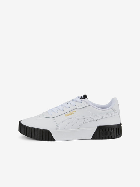 Puma Scarpe da ginnastica Puma Carina 2.0 in pelle bianca da donna