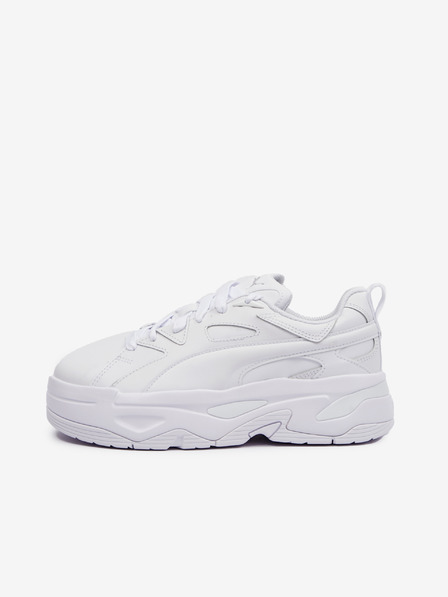 Puma Scarpe da ginnastica bianche da donna con dettagli in pelle Puma BLSTR Dresscode Wns