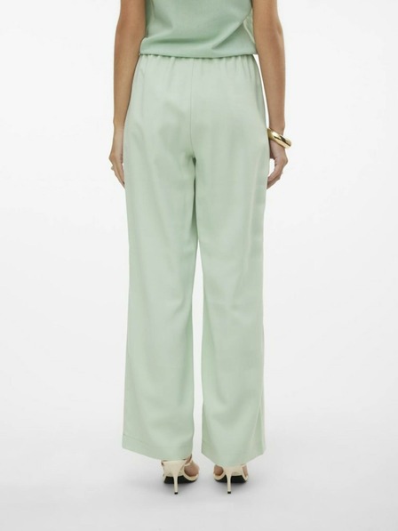 Vero Moda Pantaloni a gamba larga da donna verde chiaro di VERO MODA Carmen