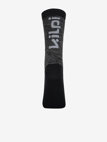 Kilpi Calze sportive unisex nere e grigie Kilpi BORENY