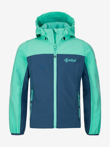 Kilpi Giacca softshell turchese da bambina Kilpi RAVIA