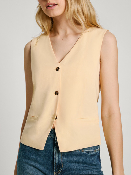 Pepe Jeans Gilet Pepe Jeans donna giallo