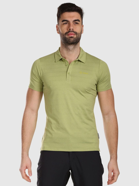 Kilpi Polo funzionale da uomo Kilpi OLIVA-M Verde