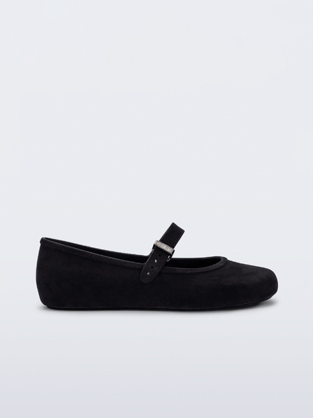 Melissa Soft Ballerina Velvet Ballet Flats