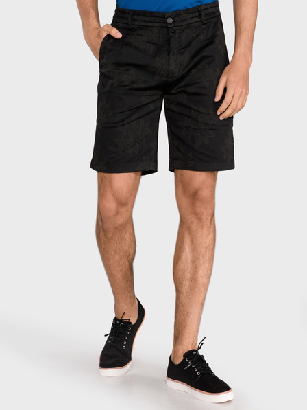 Replay Pantaloncini neri a fantasia da uomo Replay