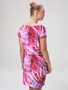 Loap Abito rosa da donna a fantasia LOAP Anuma